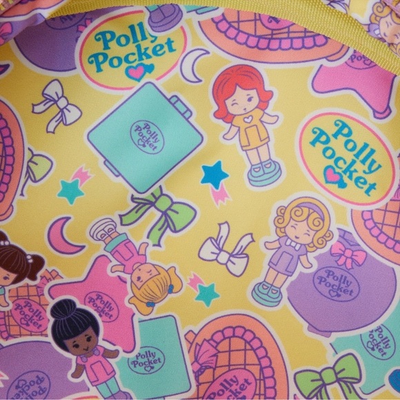 Loungefly Polly Pocket Compact Playset Figural Mini Backpack - NWT - Picture 2 of 10